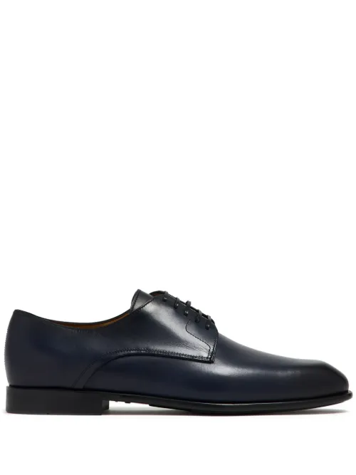 Derbies en cuir à fini poli - Ferragamo - Modalova