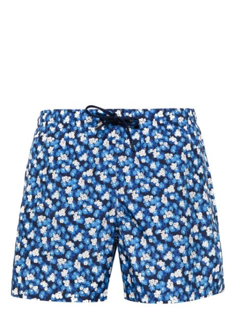 Canali floral-print swim shorts