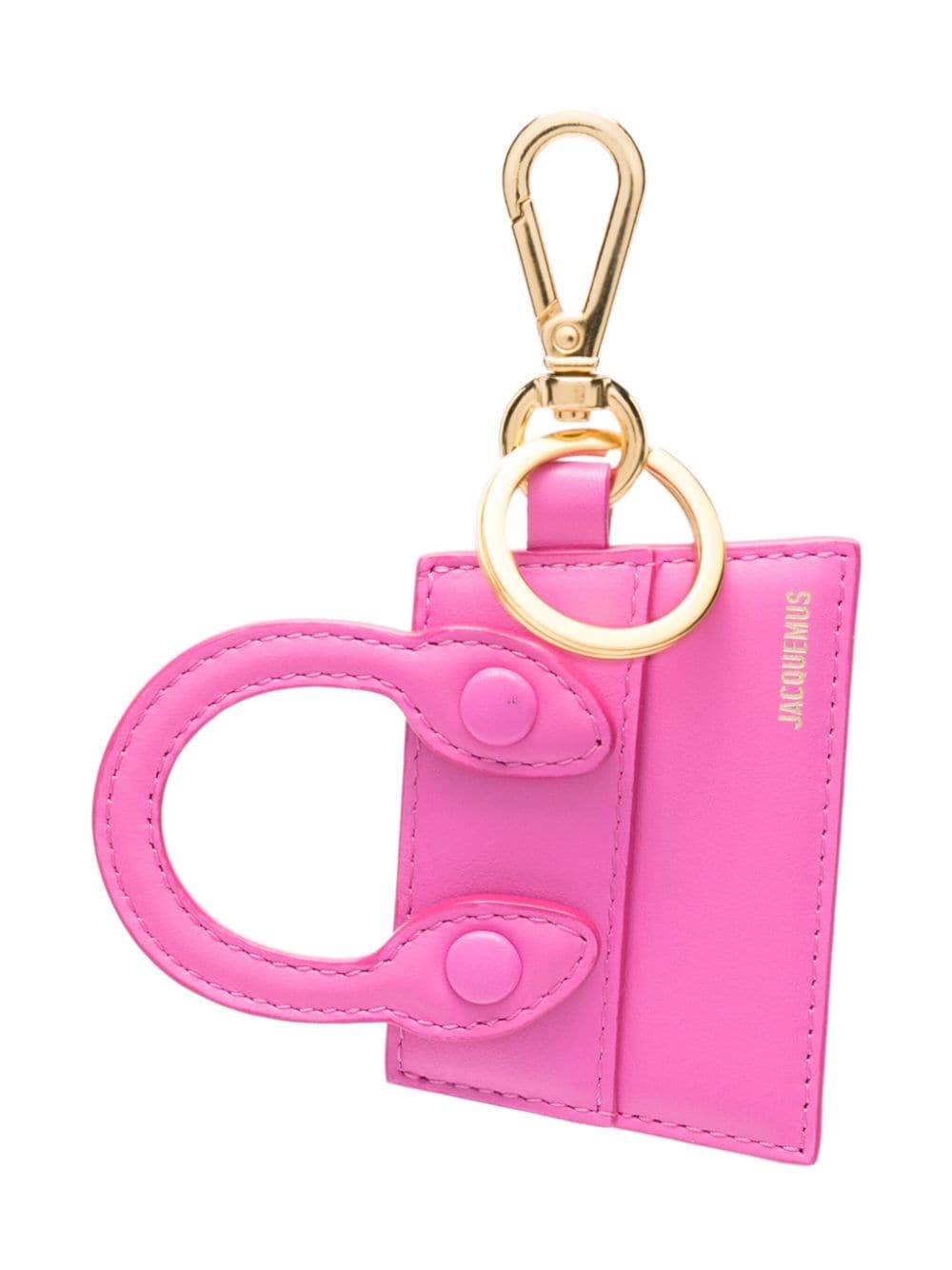 Shop Jacquemus Le Porte-cles Chiquito Keyring In Pink
