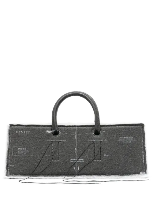 Sac à main Otto Paper en cuir - DENTRO - Modalova