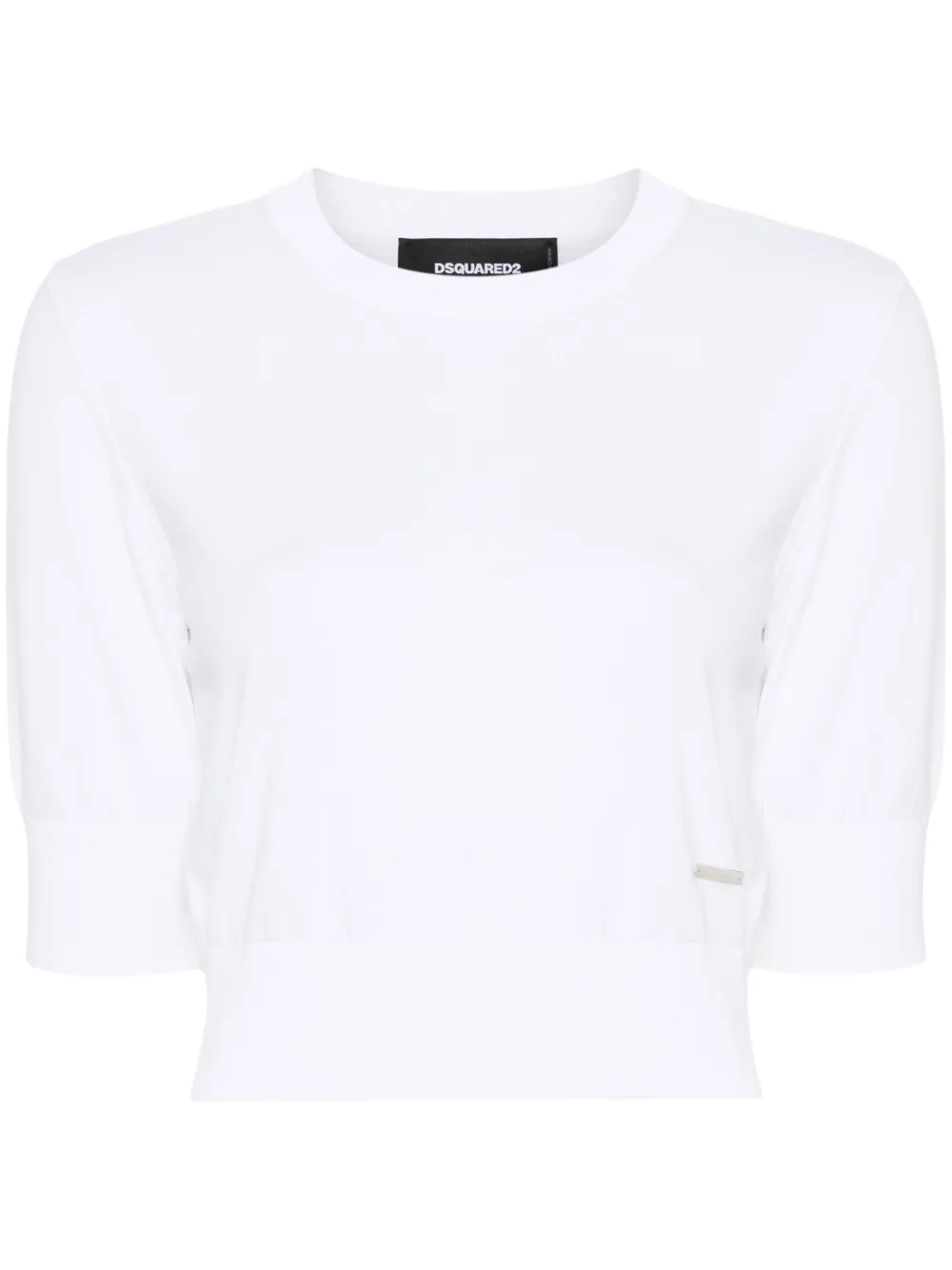 Dsquared2 Top corto - Bianco