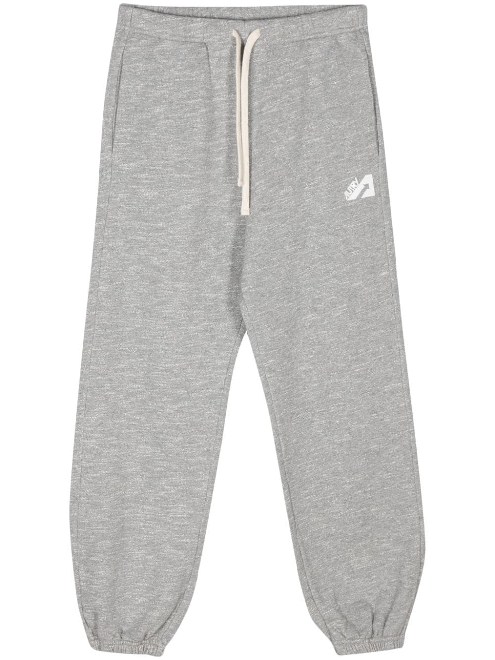Autry Appliqué-logo Track Trousers In Grey