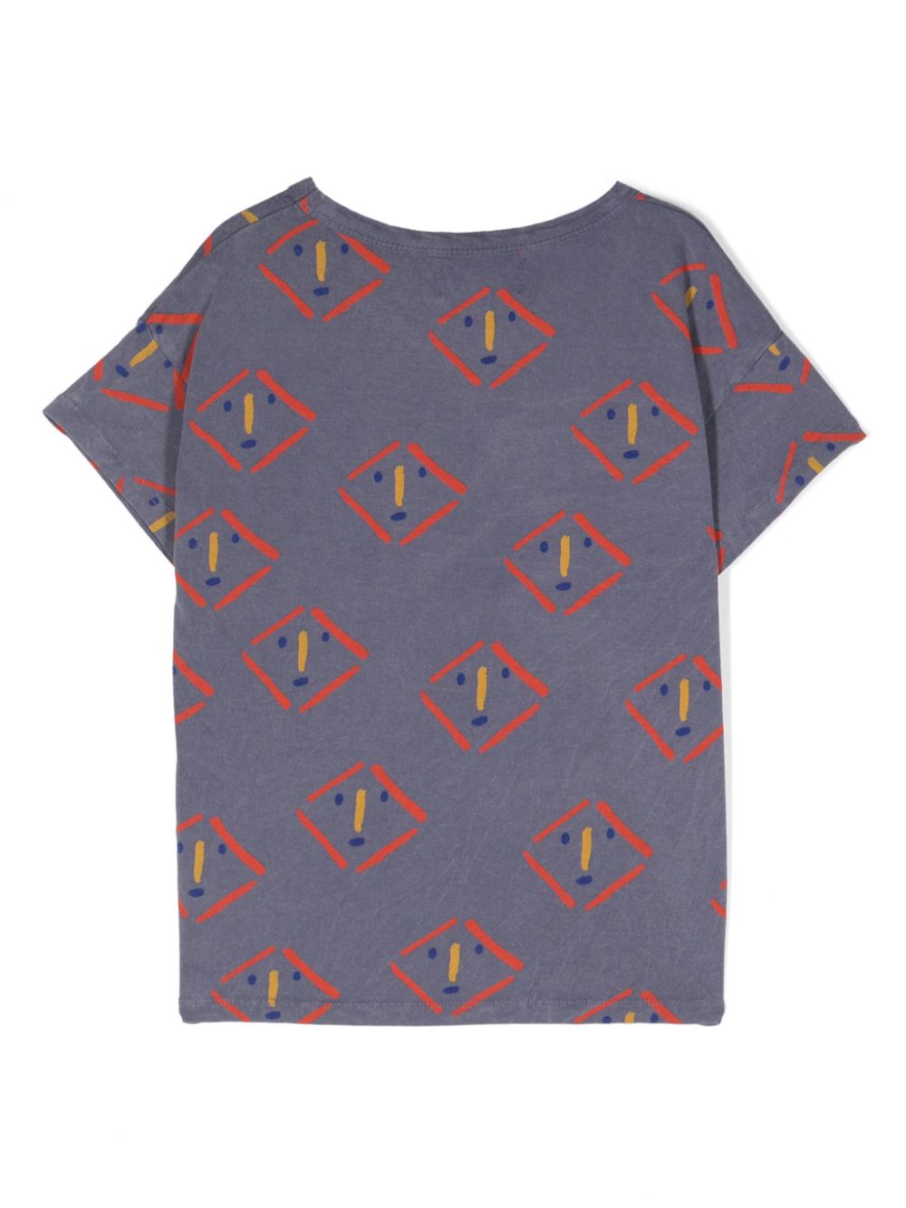 Bobo Choses Masks organic cotton T-shirt - Blue