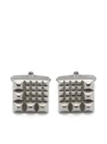 Lanvin studded square cufflinks - Silver