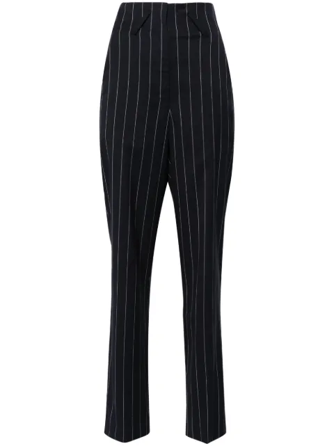 IRO Horacia pinstriped tapered-leg trousers