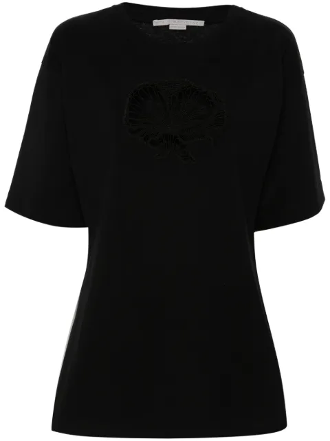 Stella McCartney cut-out cotton T-shirt Women