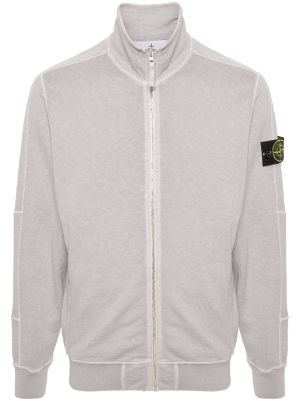 Stone island cardigan sales grey