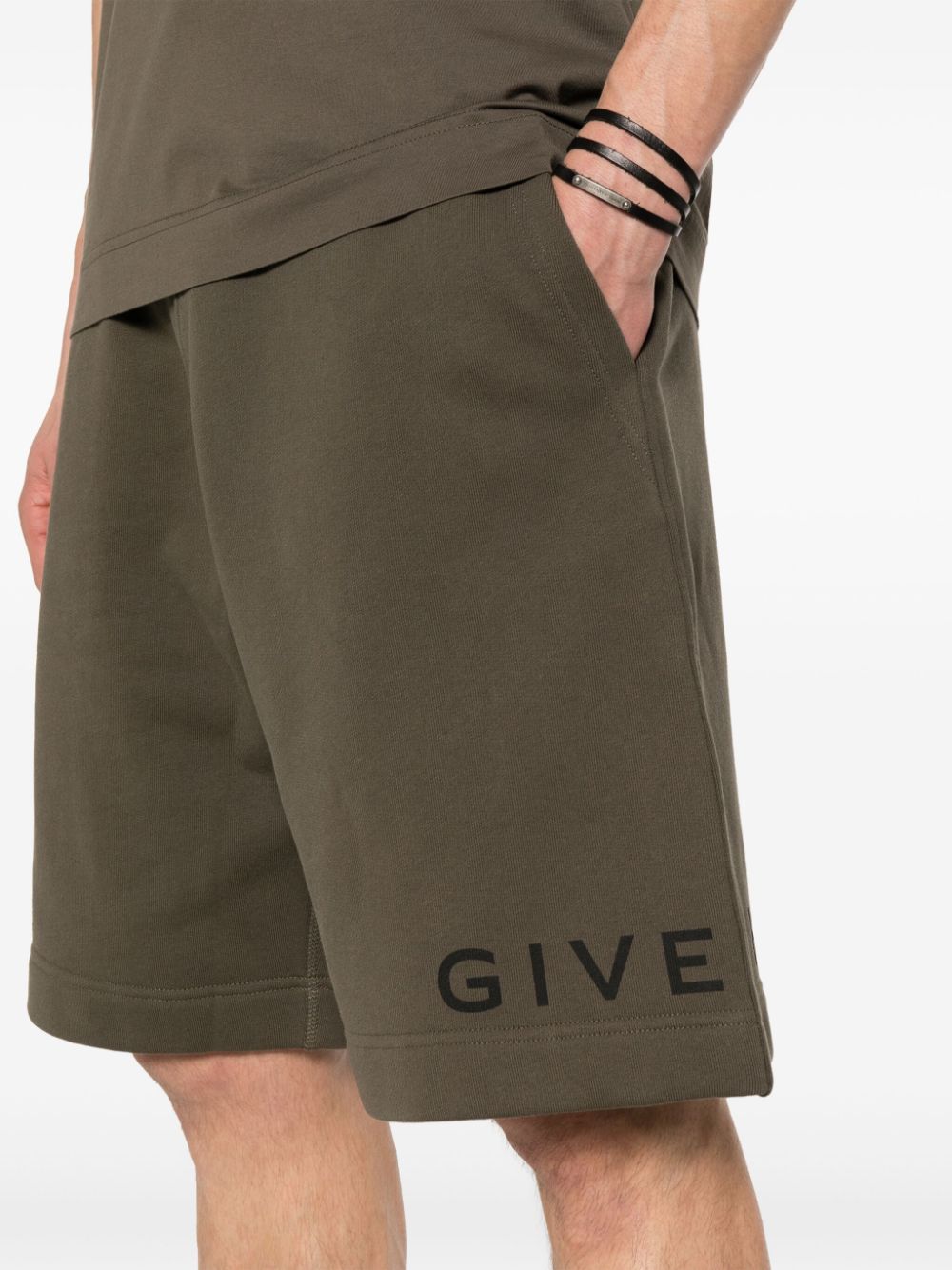 Givenchy 4G cotton shorts Men