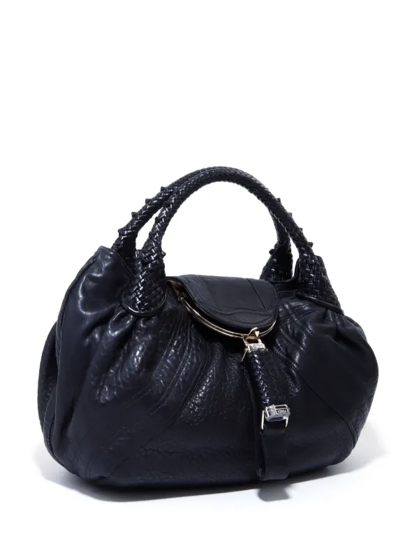 Fendi leather shop spy bag