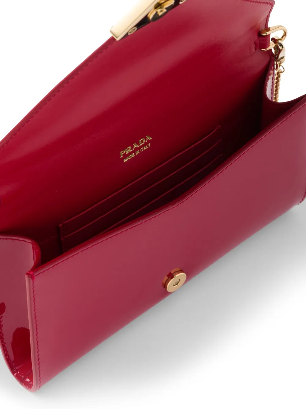 Prada Clutch con logo a triangolo | Image 7