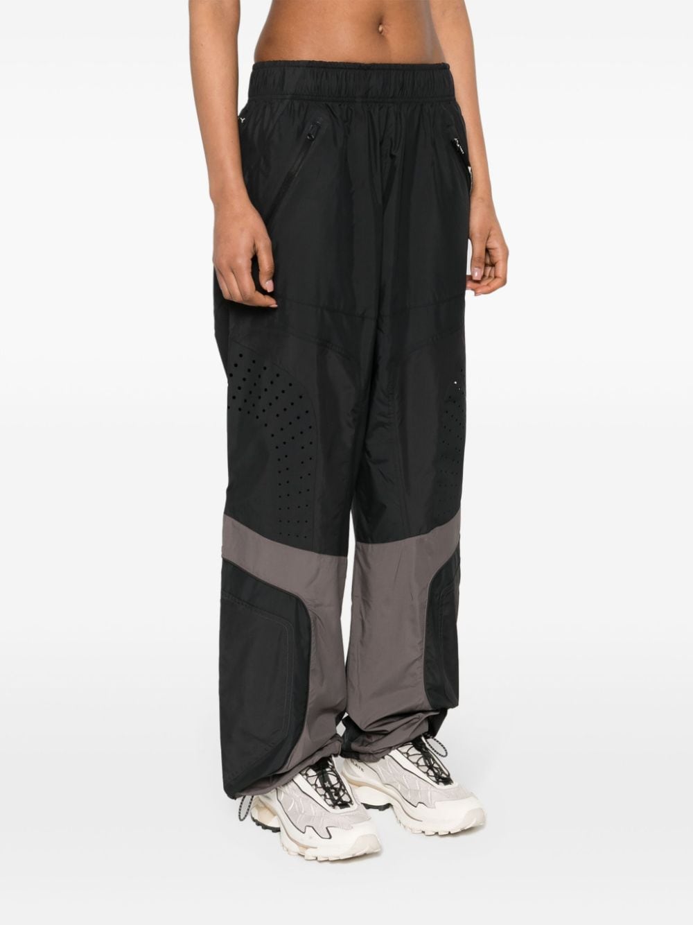 Shop Adidas By Stella Mccartney Asmc Lightweight Track Pants In Black