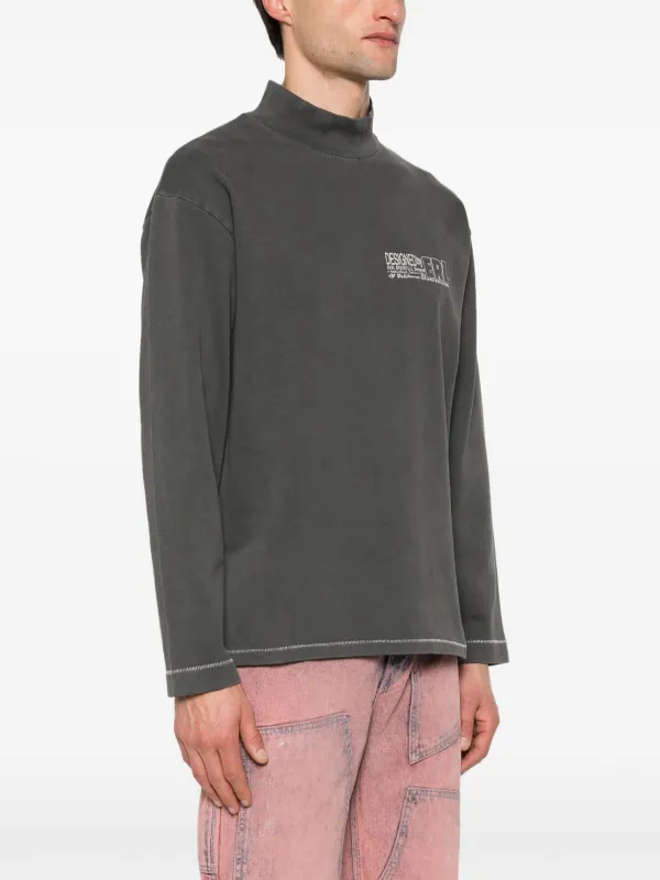 ERL ロンＴ L ERL ロゴ ロングTシャツ | グレー | FARFETCH JP