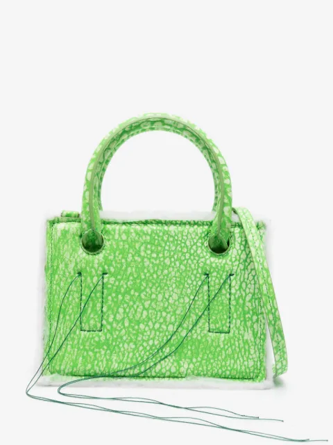 DENTRO mini Otto leather tote bag