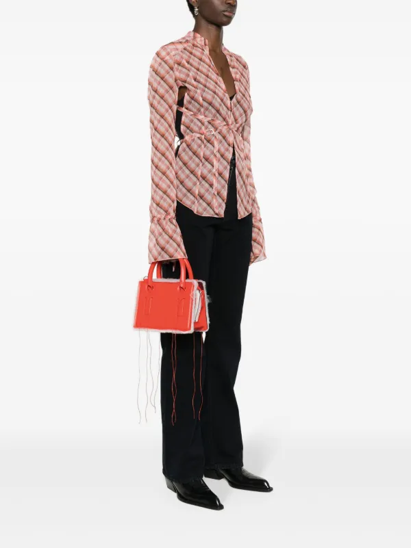 DENTRO Otto Leather Mini Bag | Red | FARFETCH JO