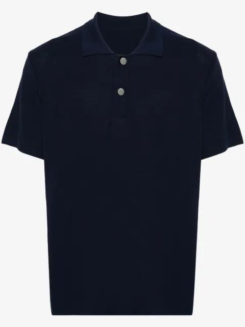 Jacquemus polo Maille en maille alvéolée