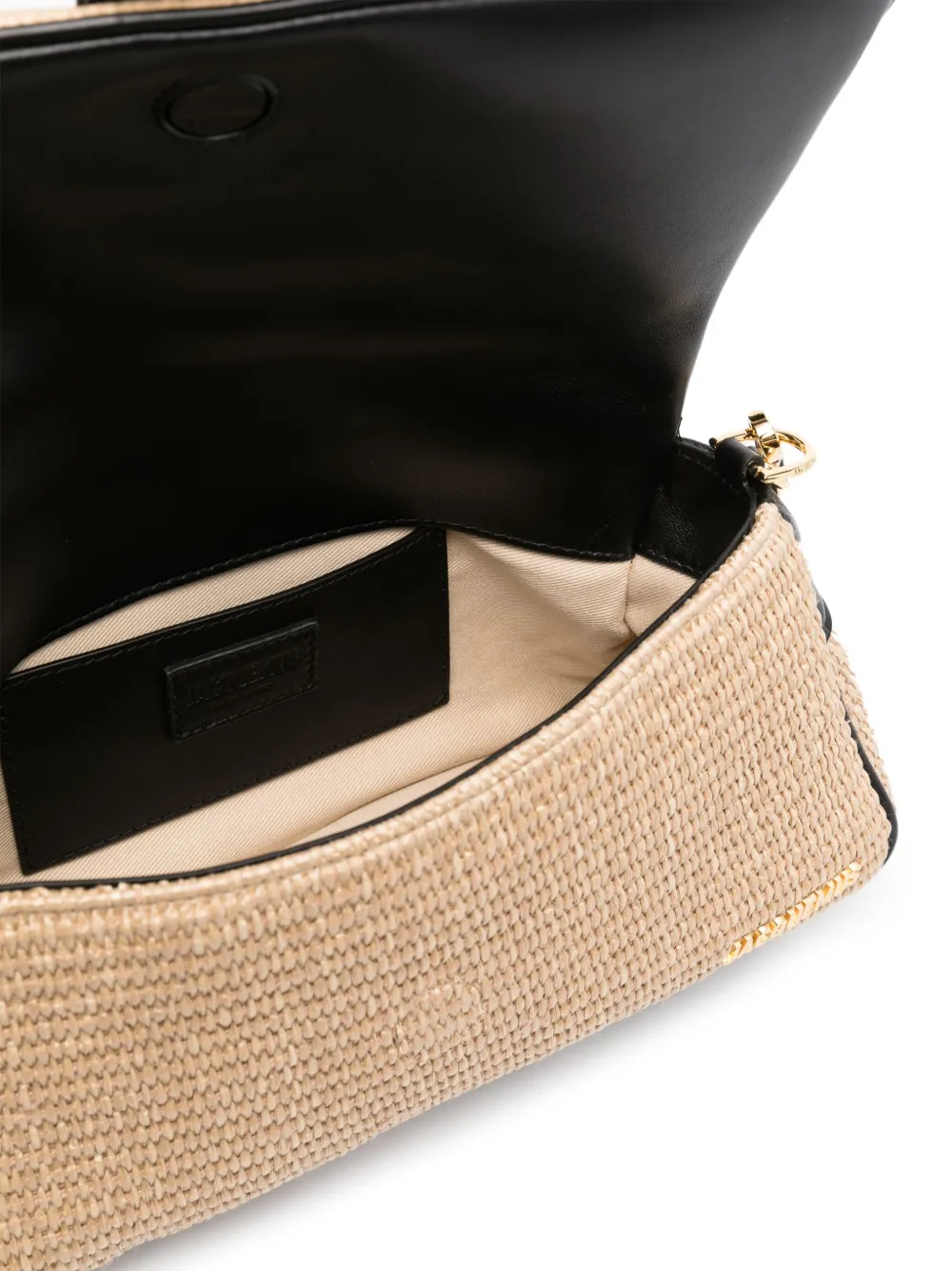 Shop Jacquemus Le Bambimou Shoulder Bag In Neutrals