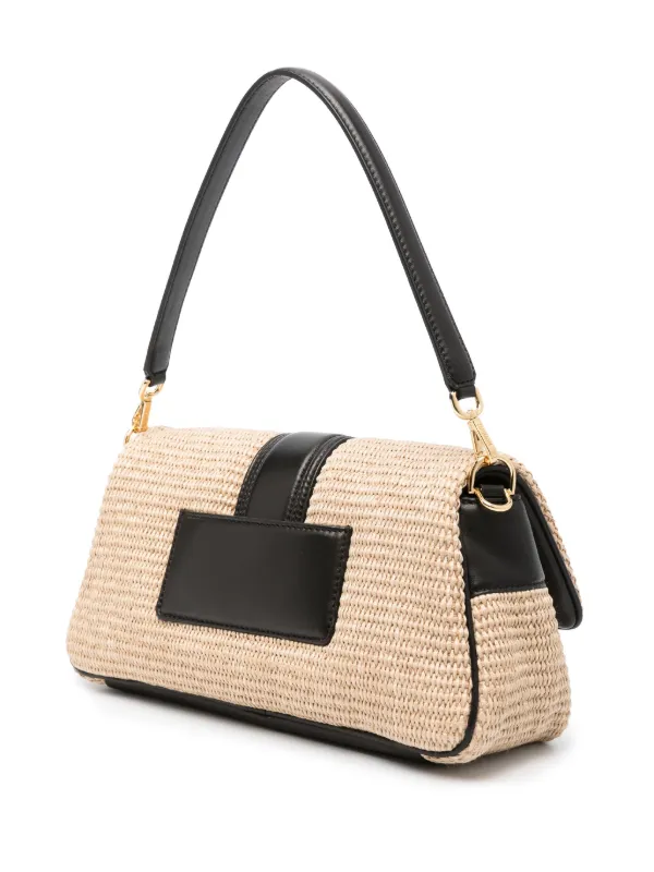 Jacquemus Le Bambimou shoulder bag women Cotton Cotton Polyamide Calf Leather One Size Neutrals