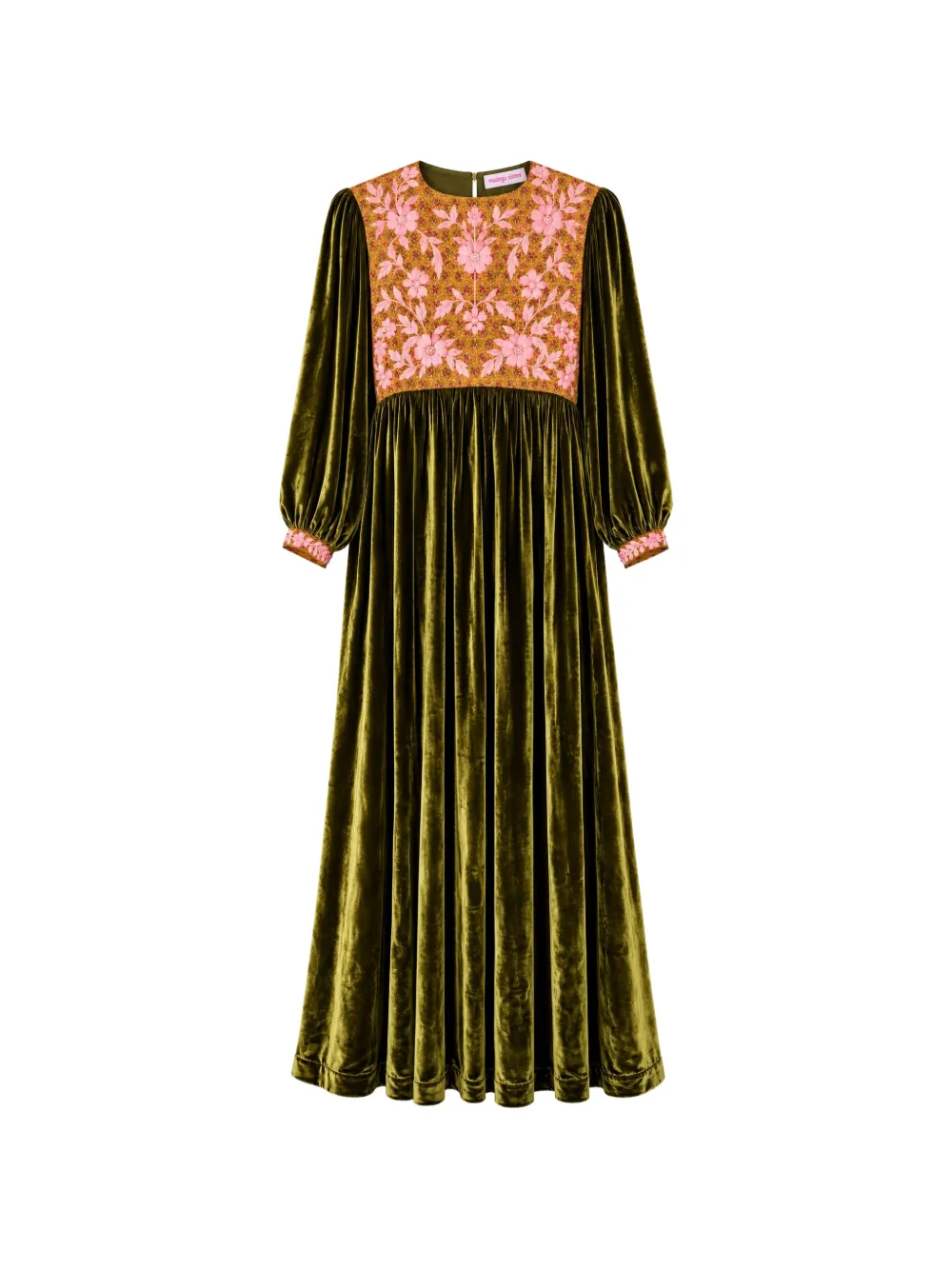 MUZUNGU SISTERS Touba maxi dress - Verde