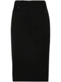 Jacquemus La Jupe Bari midi skirt - Black