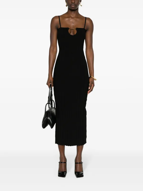 Jacquemus La Robe Sierras ニットドレス Jacquemus La Robe Sierra ニットドレス | ブラック | FARFETCH JP