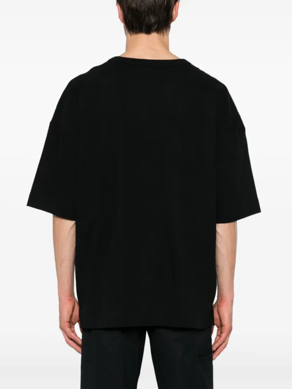 LEMAIRE Chest patch-pocket T-shirt | Black | FARFETCH