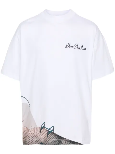 BLUE SKY INN graphic-print cotton T-shirt