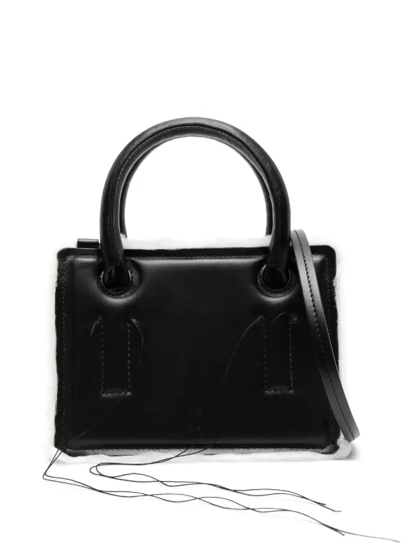 DENTRO OTTO BAG レザーハンドバック　ミニ DENTRO Otto レザーハンドバッグ ミニ | ブラック | FARFETCH JP