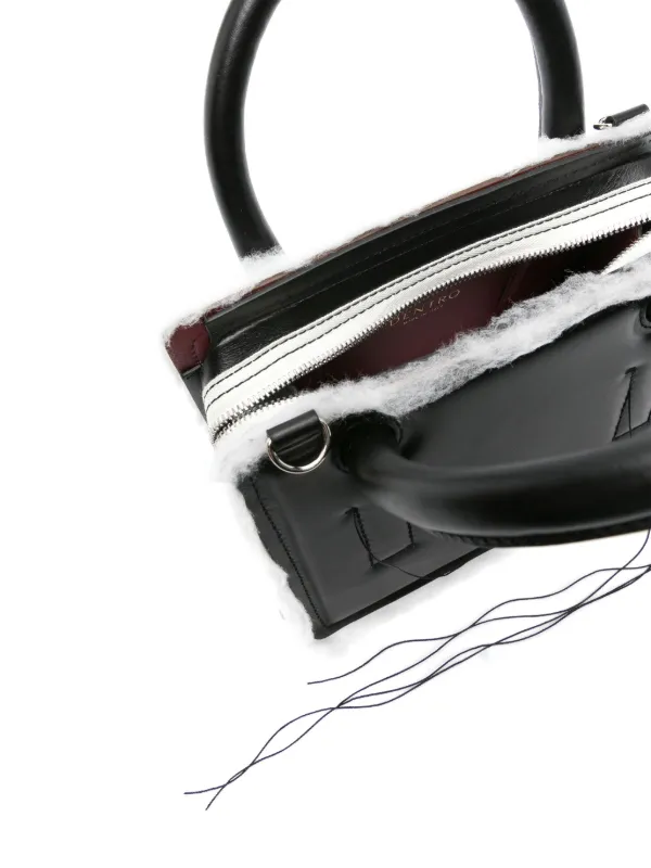 DENTRO OTTO BAG レザーハンドバック　ミニ DENTRO Otto レザーハンドバッグ ミニ | ブラック | FARFETCH JP