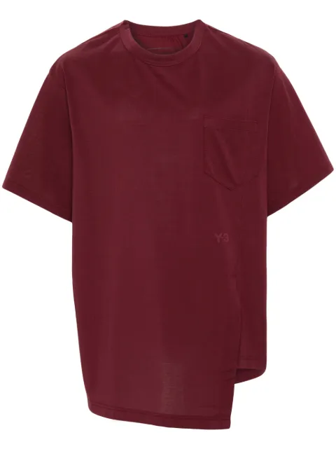 Y-3 logo-rubberised jersey T-shirt