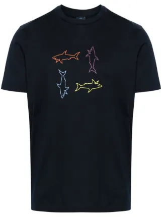 Paul & Shark Stripe Shirt Grey main image 0
