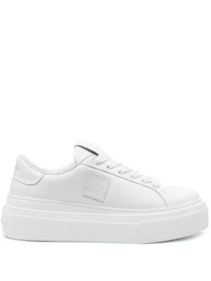 Womens white givenchy trainers deals