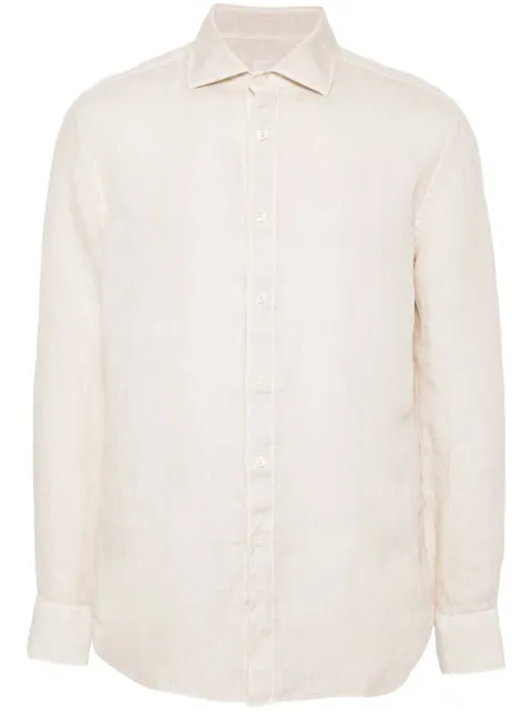 120% Lino long-sleeves linen shirt