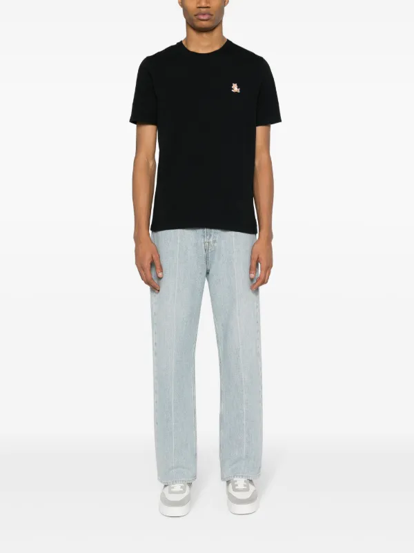 【送料&関税込】Maison KitsunAC Chillax Fox T-shirt CHILLAX FOX PATCH REGULAR TEE-SHIRT | Maison Kitsuné
