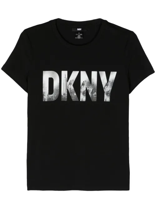 T-shirt Soho à logo embossé - DKNY - Modalova