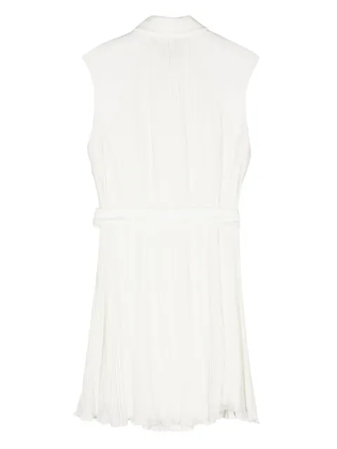 DKNY pleat-detail midi shirt dress DD4A1538 - 1