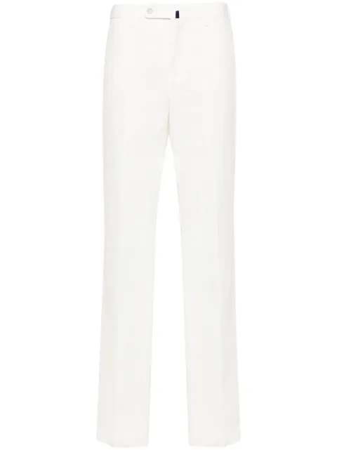 Incotex mid-rise straight-leg chinos