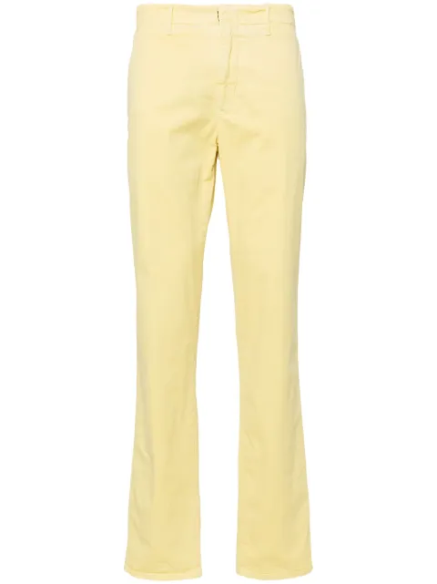 Incotex straight-leg cotton-blend chinos