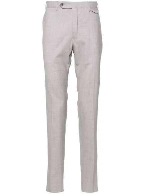 Incotex mid-rise tapered trousers