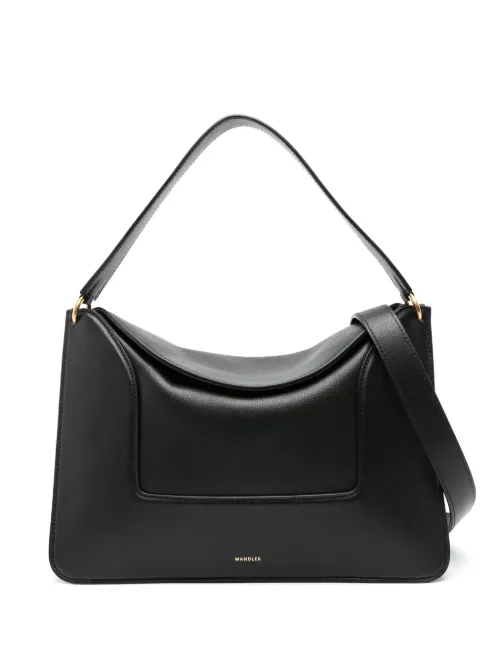 Grand sac porté épaule Penelope en cuir - Wandler - Modalova