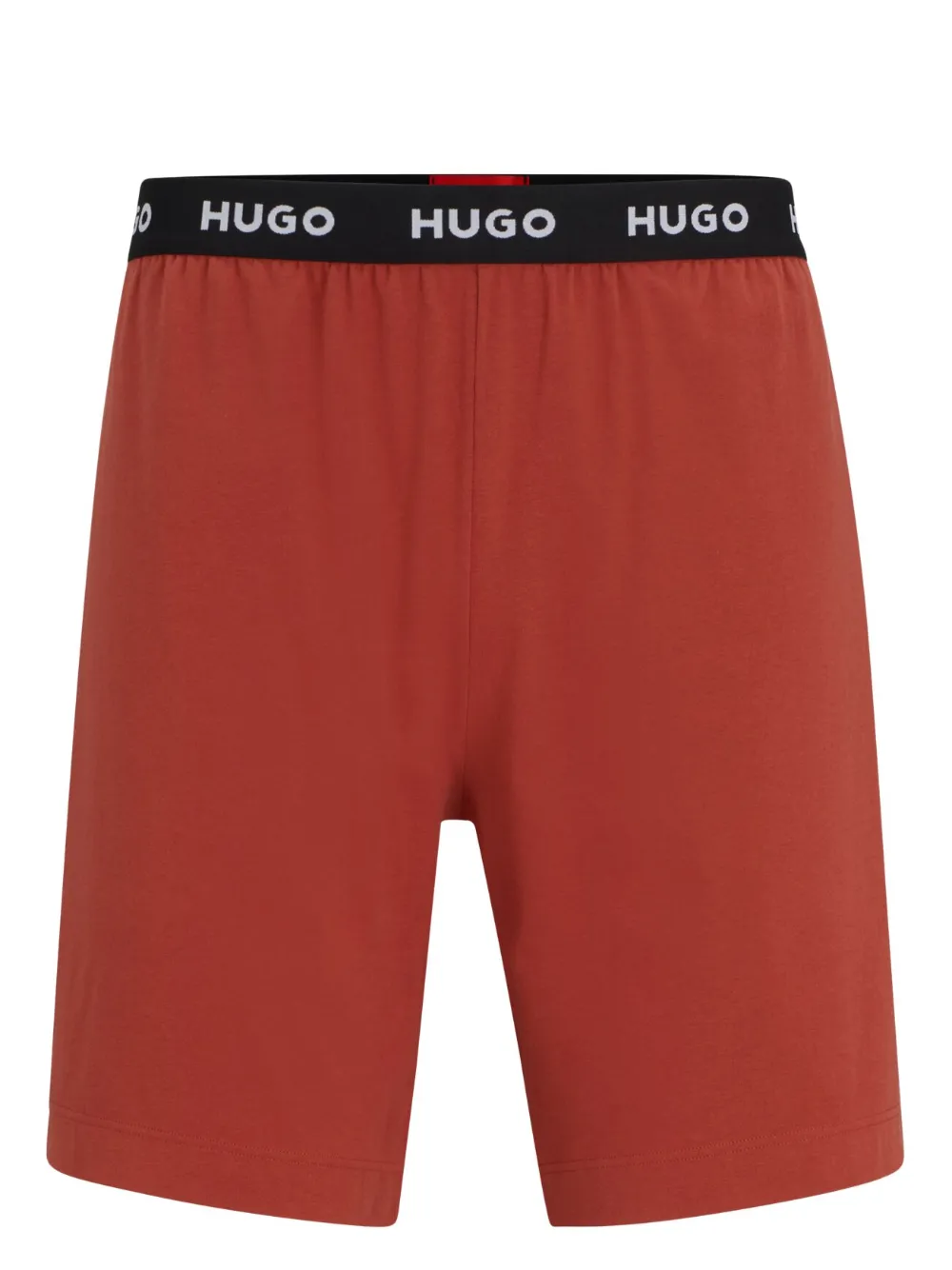 HUGO Bermuda com logo no cós | Vermelho | Image 1