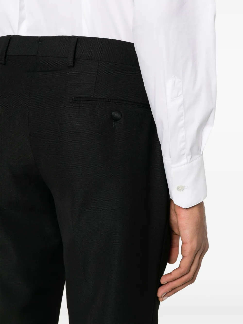 Double-Breasted Wool-Blend Suit