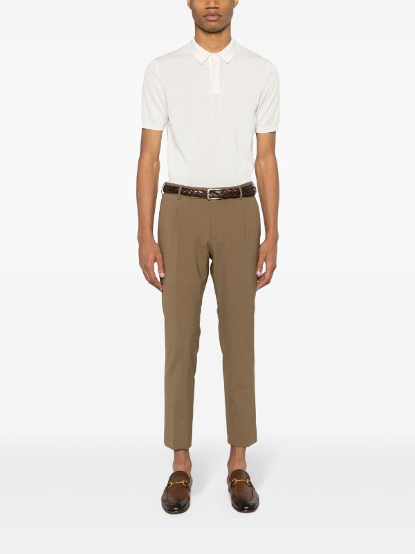 PT Torino pressed-crease tapered-leg Trousers - Farfetch