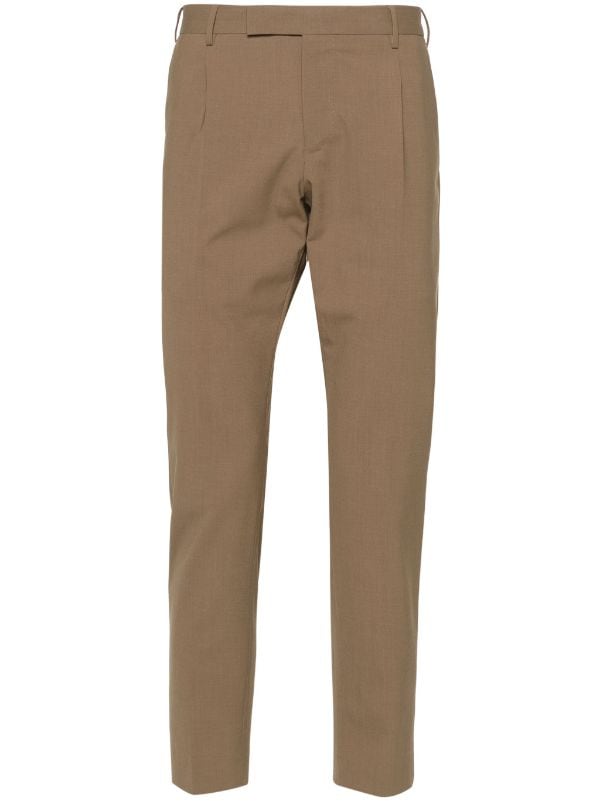 PT Torino pressed-crease tapered-leg Trousers - Farfetch