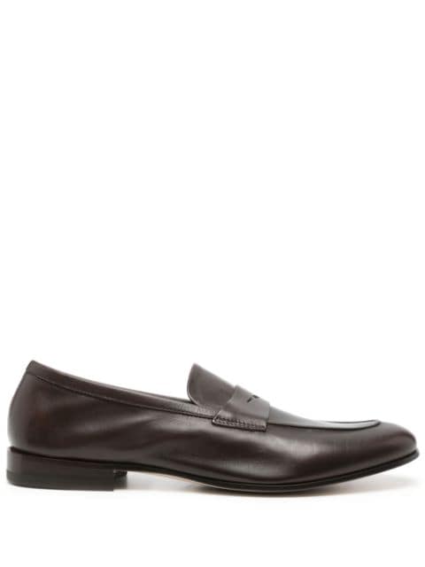 Fratelli Rossetti penny-slot leather loafers