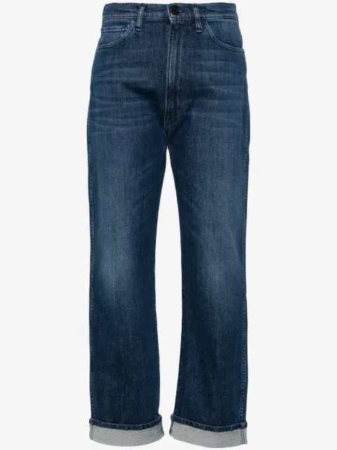 3x1 jeans capri con tiro medio