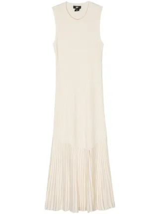 dkny knit dress DKNY Sleeveless Wide Rib Sweater Dress