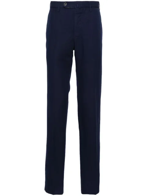 Incotex pantalones tapered con tiro medio