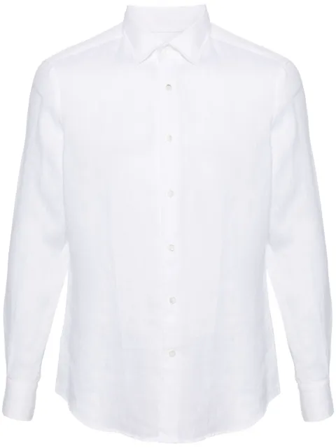 Glanshirt long-sleeve linen shirt