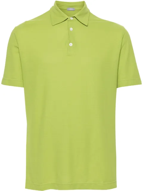 Zanone short-sleeve cotton polo shirt
