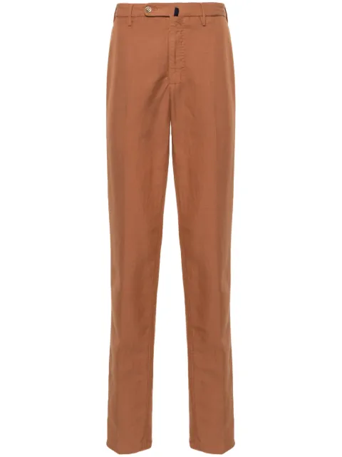 Incotex mid-rise straight-leg chinos